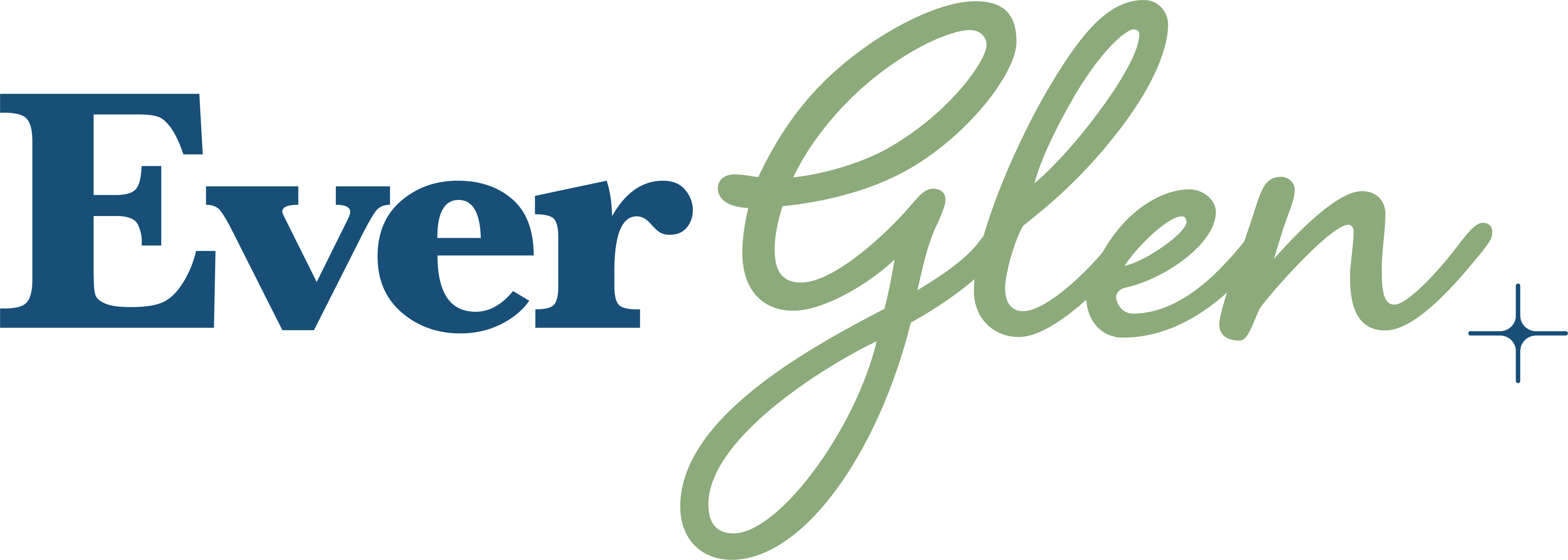 The image displays the word "Ever Glen" in a stylized font.